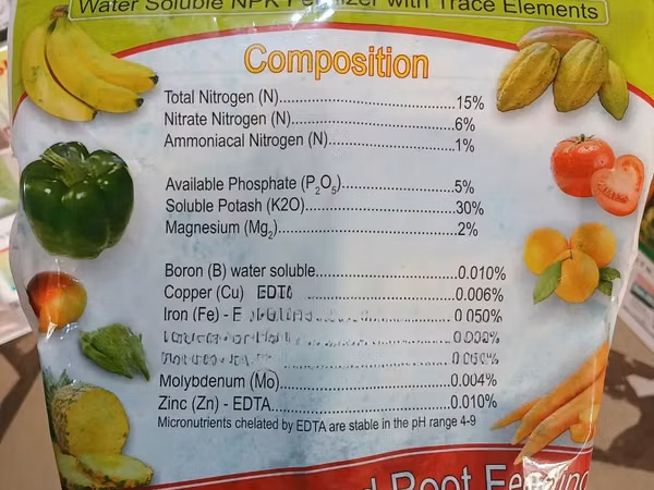 Fruit Master Fertilizer