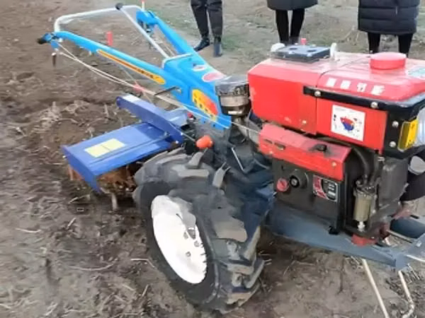 Durable 12HP Walking Tractor for Small Farms Bei Nafuu
