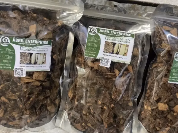 Dried Kigelia Africana Fruit Chips, 200g/30gh, 100% Natural