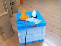 192 Eggs Fully Automatic AC/DC Poultry Incubator — photo 2