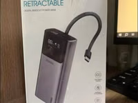 Повербанк DADU DP-057 (Retractable, PD + Super Fast QC) - Емкость: 10 — 照片 2