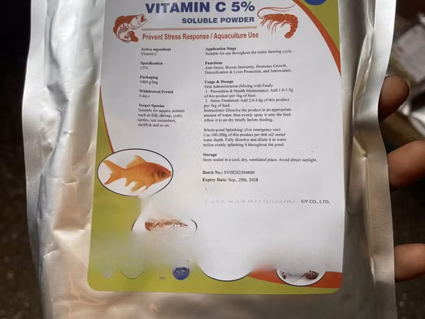 VITAMIN C 5% Soluble Powder (Feed Additive)