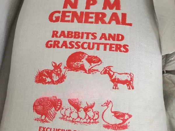 NPM GENERAL FEED for Rabbits, Grasscutters