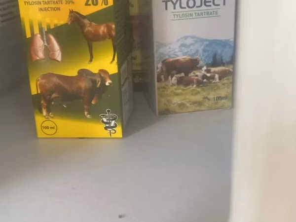 Tylonor 20% Injection, a Veterinary Antibiotic - 100ml