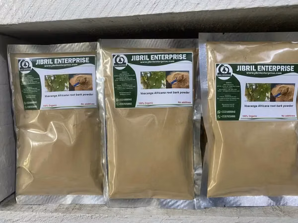 Voacanga Africana Root Bark Powder, 100g/70gh, 100% Natural